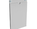Display A4 Vertical de Parede com Ventosa 