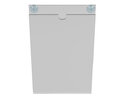 Display A4 Vertical de Parede com Ventosa 