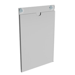 Display A4 Vertical de Parede com Ventosa 