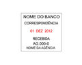 Carimbo Correspondência Recebida