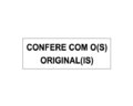 Carimbo Confere Original - Retangular